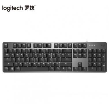 羅技（Logitech） K845 有線機械鍵盤 黑色 茶軸