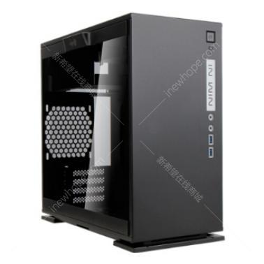 迎廣 301 黑色 電腦主機箱(支持MATX主板/240水冷排/玻璃側透/背線/USB3.0*2）