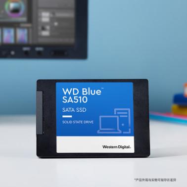 閃迪(WD)Blue SA510 2TB 筆記本臺(tái)式機(jī)電腦 SSD固態(tài)硬盤 SATA  3D技術(shù) 高速讀寫