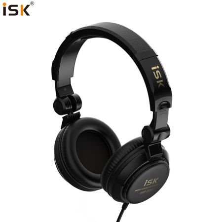 iSK HP-800主播直播唱歌專業(yè)錄音棚室全封閉游戲耳麥音樂(lè)后期配音制作DJ打碟設(shè)備頭戴式監(jiān)聽(tīng)耳機(jī) 監(jiān)聽(tīng)耳機(jī)