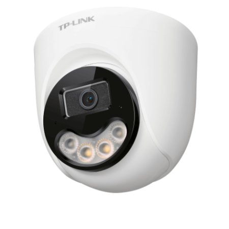 TP-Link TL-IPC445GP-W4 400萬半球雙光PoE全彩網(wǎng)絡(luò)攝像機(jī)