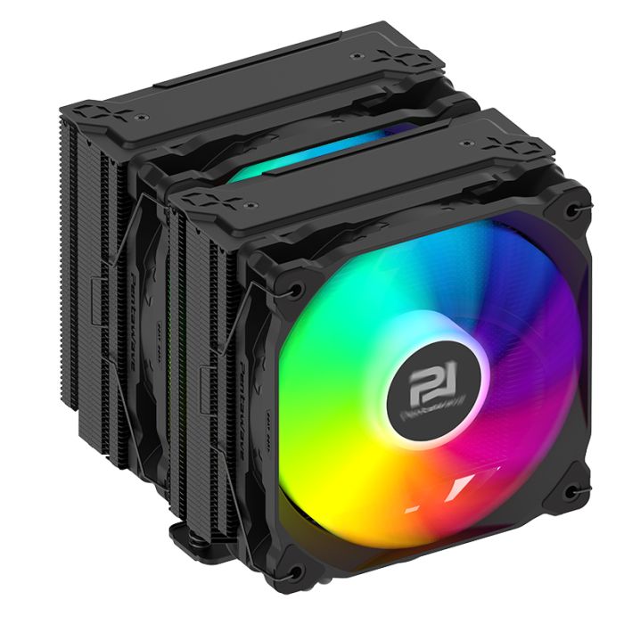 攀威(PENTAWAVE) Z06D LE ARGB BK 6熱管雙塔12CM風(fēng)冷CPU散熱器高性能 扣具支持LGA1700/1851/AM4/AM5