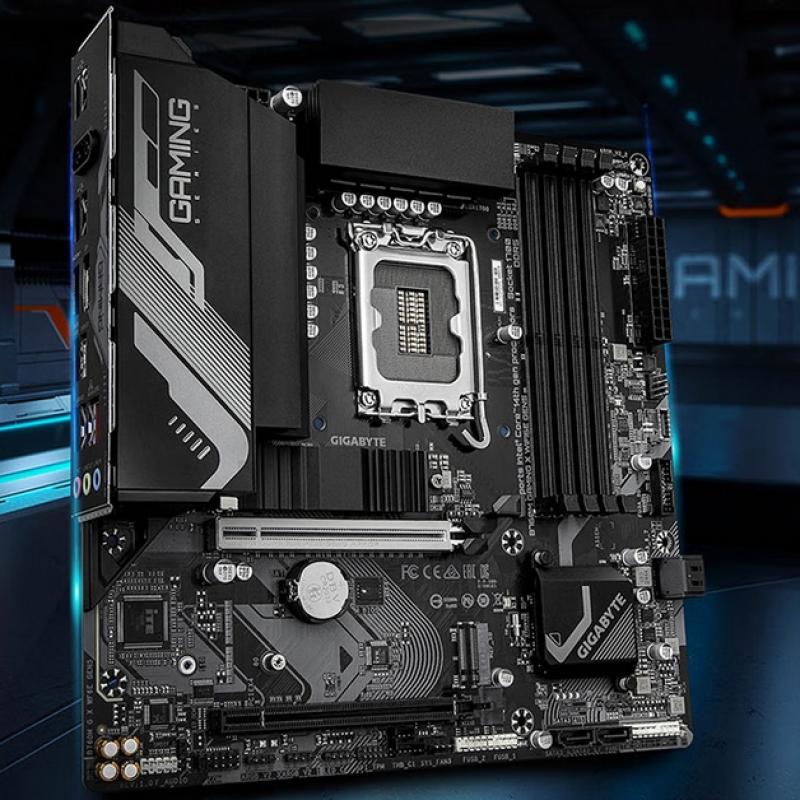技嘉 魔鷹X B760M GAMING X WIFI6E DDR4 GEN5主板 M-ATX 支持CPU 14600KF12600KF Intel LGA 1700