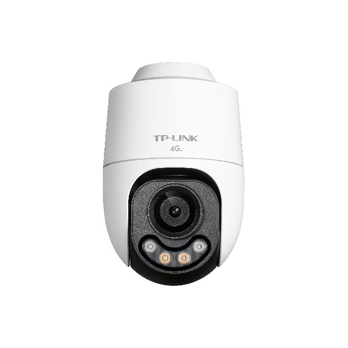 TP-LINK TL-IPC682X-F4GE 800萬4G【終身免流】全彩室外小球機(jī) 支持2顆紅外燈2顆白光燈補(bǔ)光，日夜全彩， 自帶分離式支架支持抱桿/吸頂/壁掛安裝，內(nèi)置麥克風(fēng)、揚(yáng)聲器，支持語音對講、自定義報警音，雙向云臺，360°全視