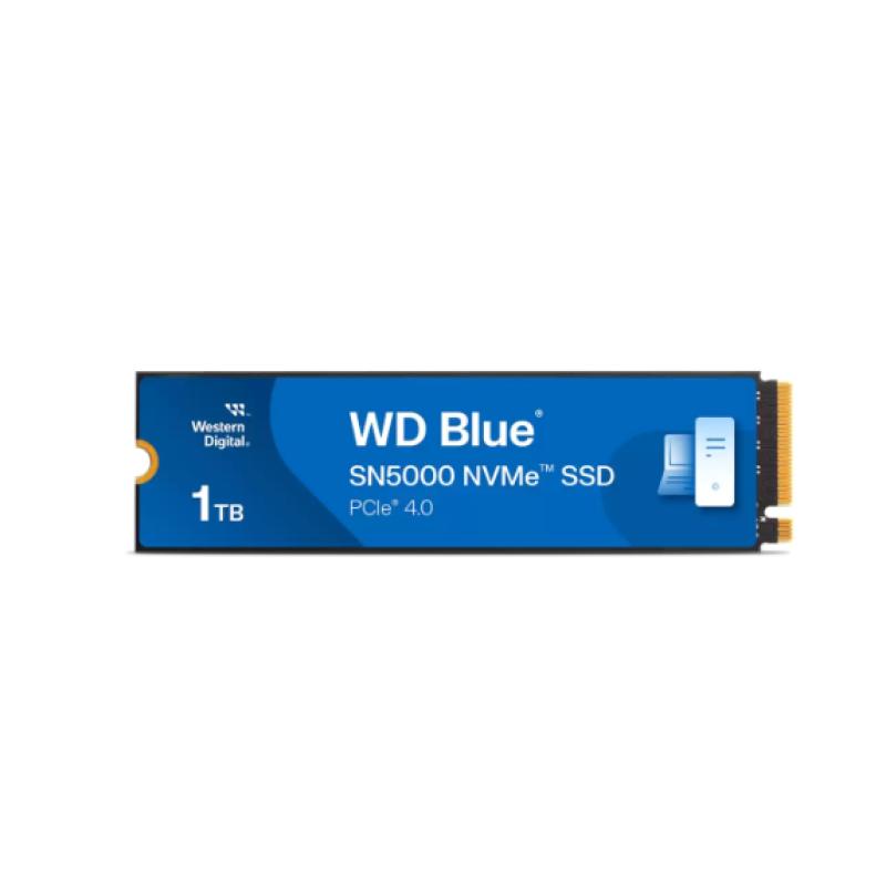 閃迪（WD）Blue SN5000 1TB SSD固態(tài)硬盤 M.2（NVMe協(xié)議） Blue PCIe4.0 筆記本臺(tái)式機(jī)硬盤
