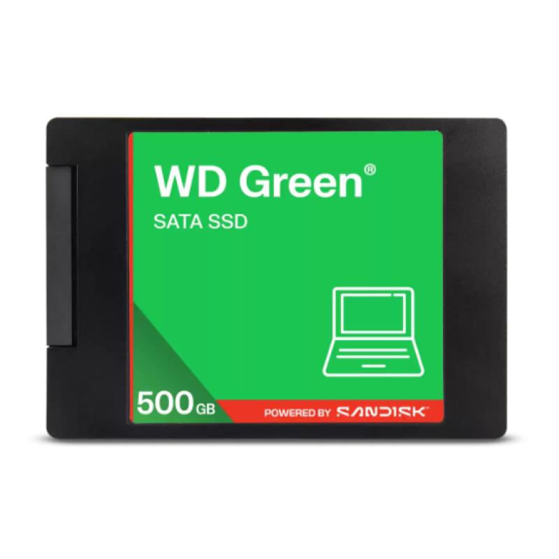 閃迪WD Green 綠盤 500GB 2.5英寸 SATA3 固態(tài)硬盤