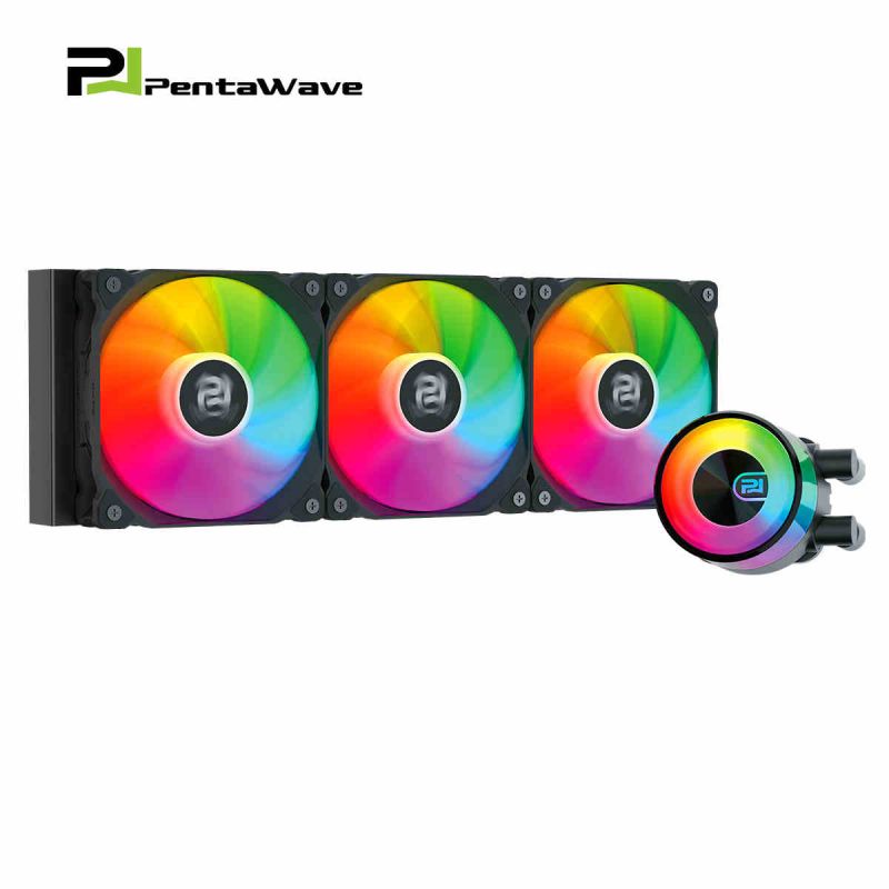 攀威PL A03M 360水冷PWM泵頭CPU散熱器ARGB  五年質(zhì)保 支持LGA115X/1200/1700/1851/AM4/AM5