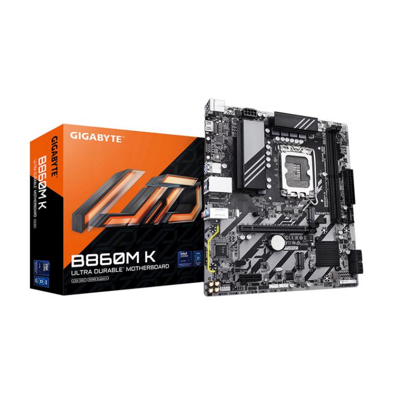 技嘉（GIGABYTE）B860M K DDR5主板 支持CPU Ultra U7-265K 245K LGA 1851