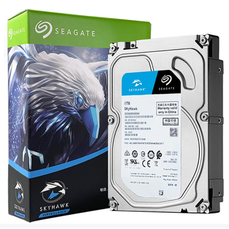希捷(Seagate)酷鷹系列 國行盒裝 4TB ST4000VX015 CMR垂直含原廠數(shù)據(jù)救援 5400轉(zhuǎn)256M SATA 6Gb/秒 監(jiān)控級硬盤