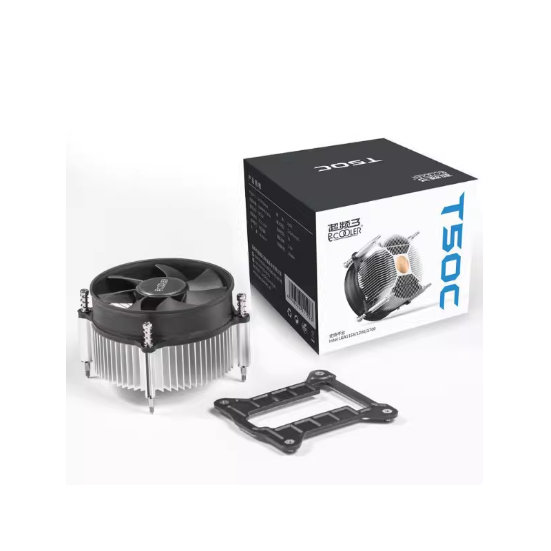 超頻三 T50鋁芯 下壓式散熱器風(fēng)扇CPU臺式機(jī)電腦LGA1700迷你一體機(jī)ITX 1200/15**