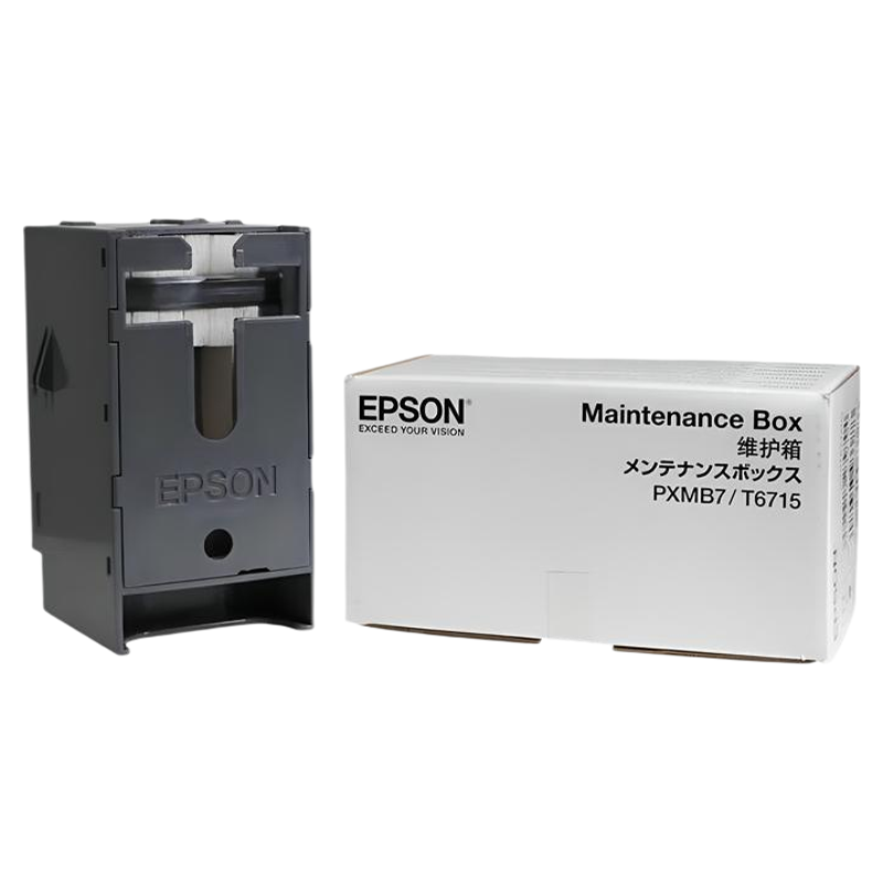 愛普生EPSON 原裝T6715廢墨倉(cāng)維護(hù)箱 適用于 愛普生WF-4838   打印機(jī)