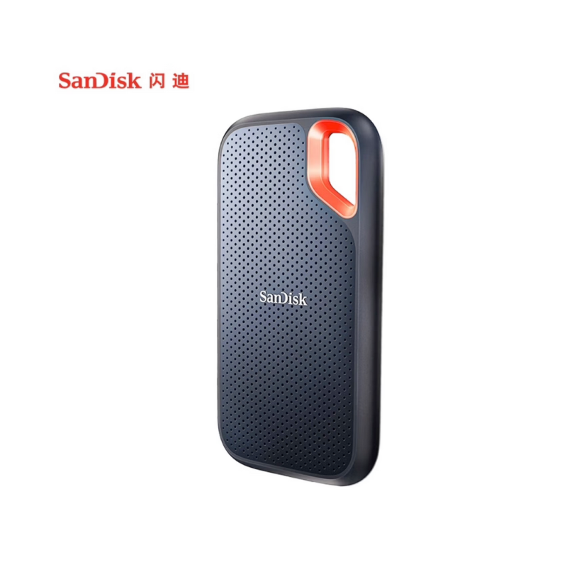 閃迪2TB  E61移動(dòng)固態(tài)硬盤(pán) 閃迪（SanDisk)Nvme 移動(dòng)固態(tài)硬盤(pán)（PSSD）E61至尊極速卓越版SSD 黑色 2TB 讀速1050M