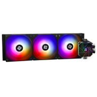 Thermalright 利民 AE 360ARGB黑色 AMD版本工包 神光同步一體式360水冷散熱器 只支持AMD，不支持Intel
